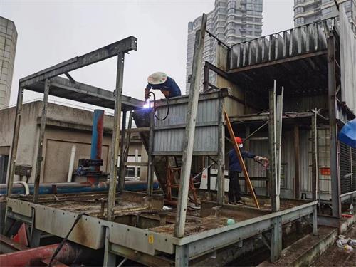 圓形冷卻塔運輸中的注意事項,圓形逆流冷卻塔