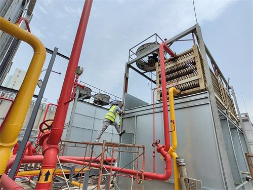 玻璃鋼冷卻塔填料結(jié)垢之后的處理方式,玻璃鋼冷卻塔