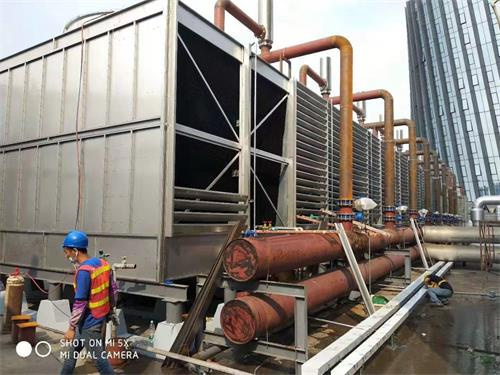 雙曲線自然通風式冷卻塔發展歷程(管道式自然通風)