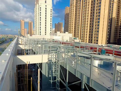 逆流式冷卻塔噪音的傳播規(guī)律及降低,逆流式冷卻塔圖